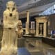 Egipto abrirá mañana, miércoles, las puertas al público de tres nuevas salas del Gran Museo Egipcio (GEM), donde se exhibirán 14.000 nuevas piezas trasladadas al museo de "la cuarta pirámide", en la inauguración parcial prevista y anunciada para el 16 de octubre. El jefe del Departamento de Antigüedades del GEM, Al Tayeb Abbas, aseguró a EFE que se abrirán hasta tres "principales galerías del Gran Museo Egipcio, divididas en tres temas principales: sociedad, infancia y eternidad". EFE/ Raúl Martín Lorenzo