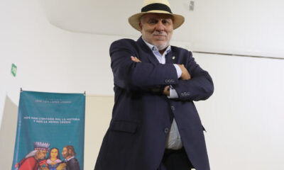 El director español José Luis López-Linares posa durante una rueda de prensa en el Museo Soumaya, este martes en la Ciudad de México (México). EFE/Mario Guzmán