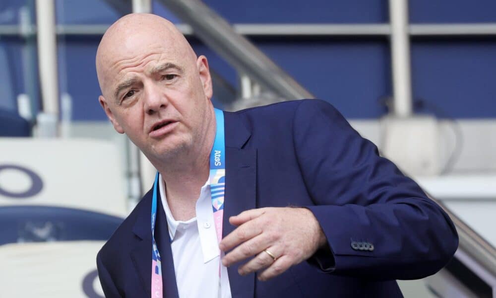 imagen de archivo de la presidente de la FIFA, Gianni Infantino. EFE/EPA/Teresa Suarez