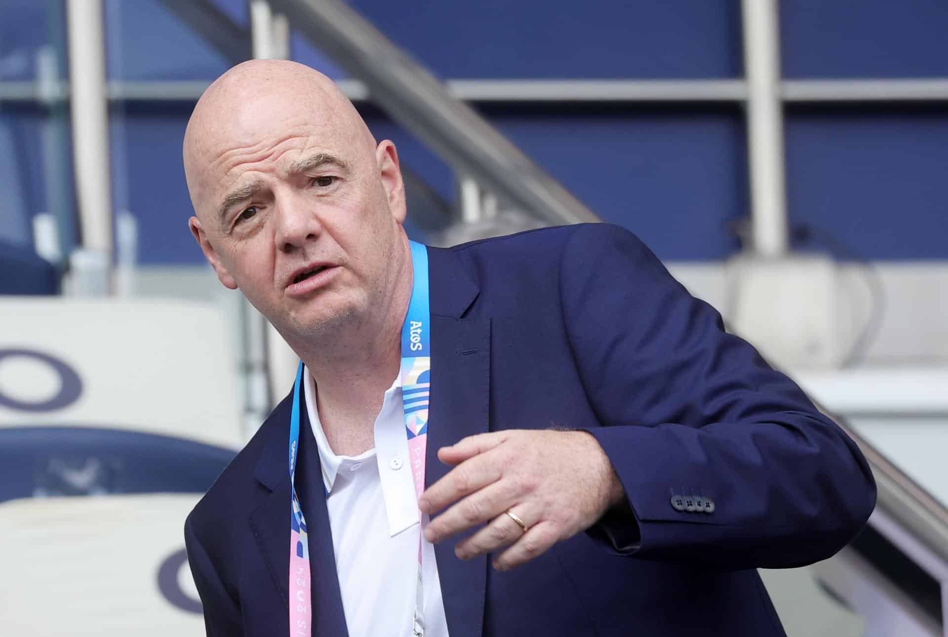 imagen de archivo de la presidente de la FIFA, Gianni Infantino. EFE/EPA/Teresa Suarez