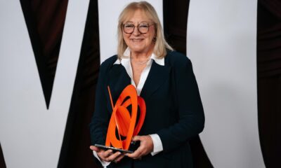 La celebridad de internet Donna Kelce posa para los fotógrafos a su llegada a los premios Glamour Women of the Year 2024 en Nueva York. EFE/EPA/OLGA FEDOROVA