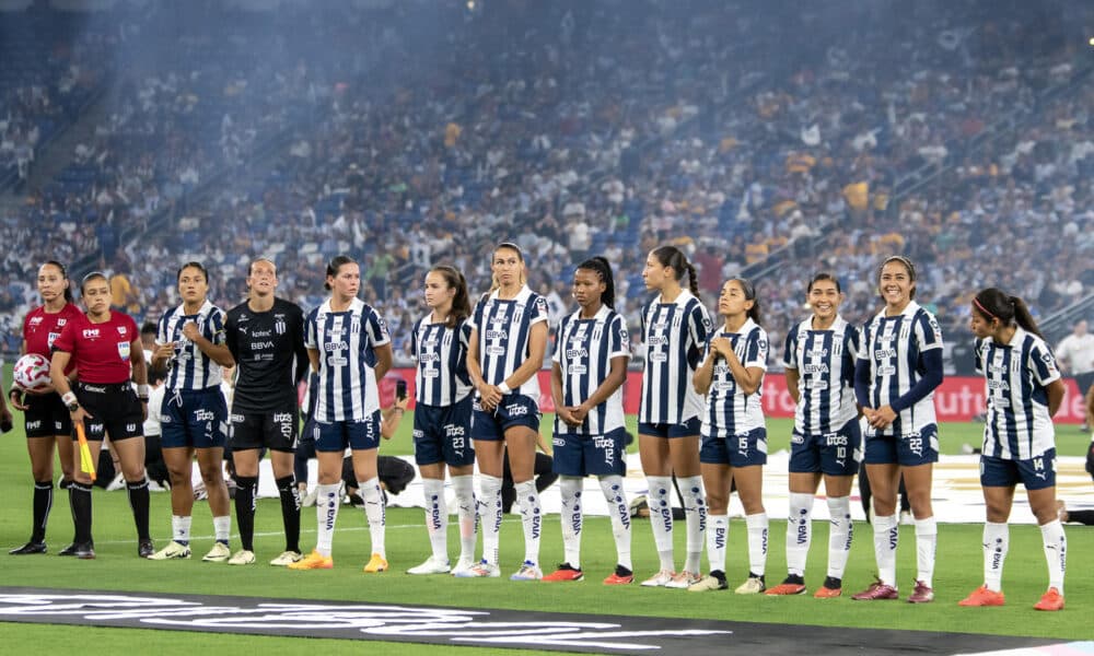 Imagen de archivo de jugadoras del equipo de Monterrey. EFE/ Miguel Sierra