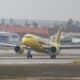 Foto de archivo de un avión de Spirit Airlines en el aeropuerto de Hollywood Burbank, en California, EE.UU. EFE/EPA/Caroline Brehman