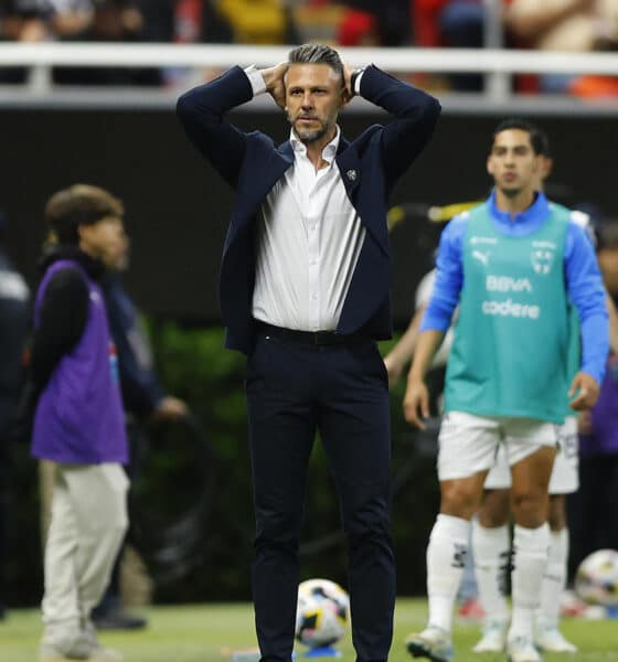 Imagen de archivo del entrenador Monterrey, Martin Demichelis. EFE/Francisco Guasco