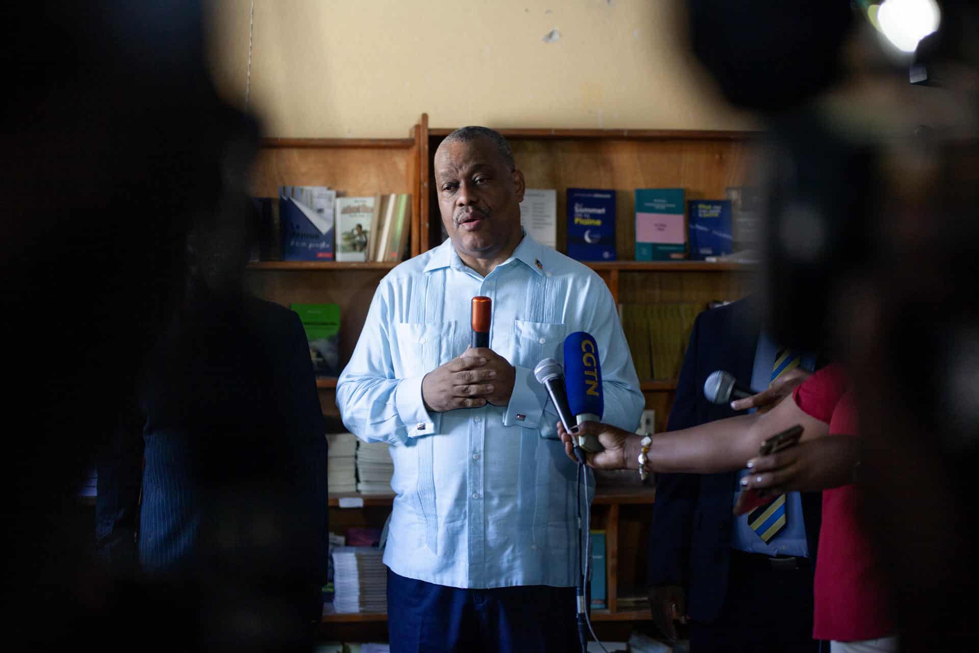 Fotografía de archivo en donde se ve al primer ministro de Haití, Garry Conille. EFE/ Mentor David Lorens