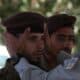 Un militar israelí durante el funeral de otro soldado durante un ataque de Hezbolá. 
EFE/EPA/ATEF SAFADI