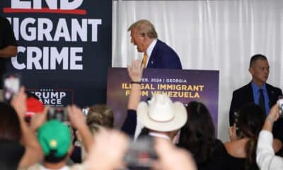 El candidato presidencial republicano, el expresidente Donald Trump (2017-2021) en Austin, Texas, EE.UU. el 25 de octubre de 2024. EFE/DUSTIN SAFRANEK