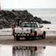 Imagen de archivo de eementos de Protección Civil que resguardan la zona de playas en el estado de Veracruz, (México). EFE/Luis Monroy