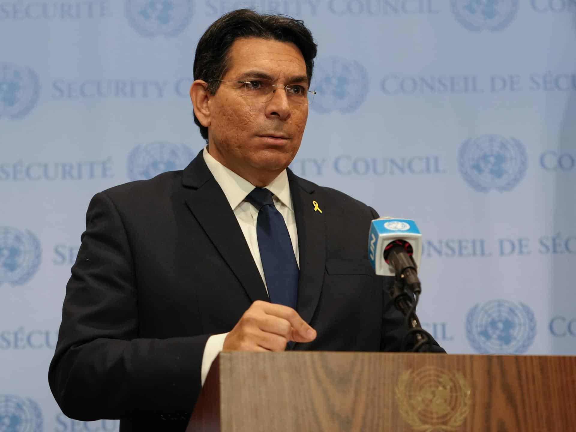 Foto de archivo del embajador de Israel ante Naciones Unidas, Danny Danon. EFE/EPA/STEPHANI SPINDEL