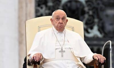 El papa Francisco en la audiencia general semanal en la plaza de San Pedro del Vaticano, el 23 de octubre de 2024. EFE/EPA/MAURIZIO BRAMBATTI