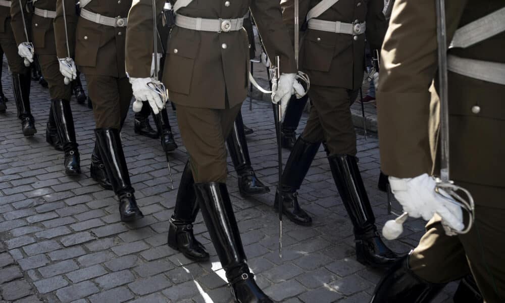 Foto de archivo de carabineros de Chile durante un desfile. EFE/ Adriana Thomasa