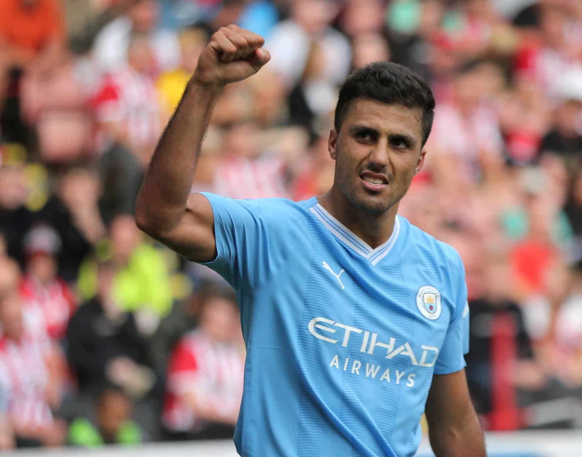 Rodri, jugador del Manchester City. EFE/EPA/ASH ALLEN