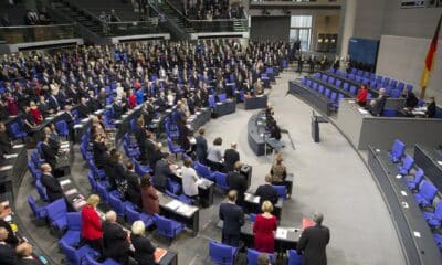 Foto de archivo de una sesión del Parlamento alemán, en Berlín. EFE/OMER MESSINGER