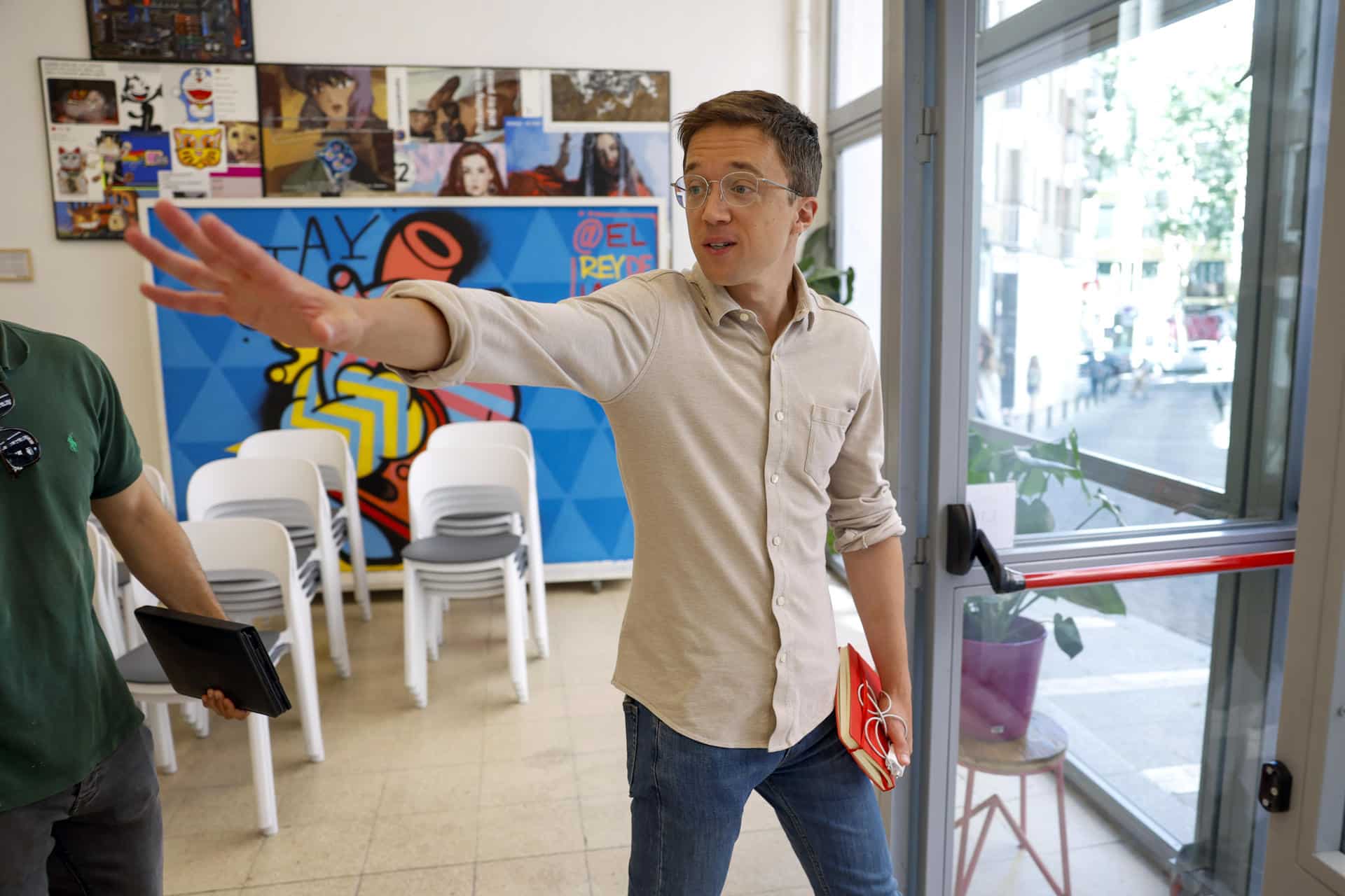 Foto archivo- El diputado de Sumar Íñigo Errejón, antes de una rueda de prensa. EFE/ Mariscal