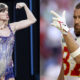 La estrella del pop Taylor Swift, novia de Travis Kelce, tres veces campeón del Super Bowl, vuelve a la escena en la NFLcon otro proyecto del astro de los Kansas City Chiefs. EFE/ ARCHIVO