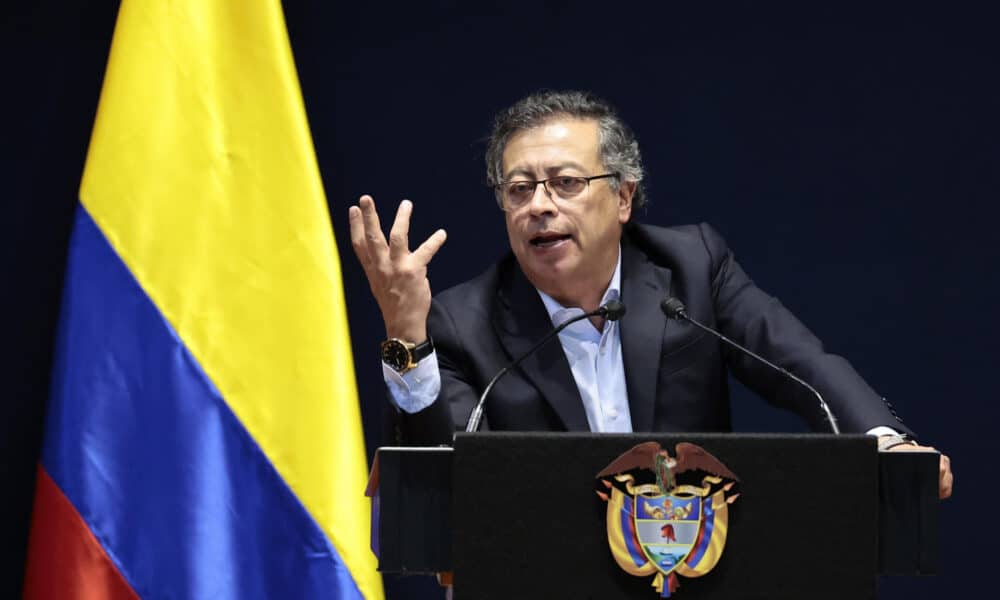 Fotografía de archivo del presidente de Colombia, Gustavo Petro. EFE/ José Méndez