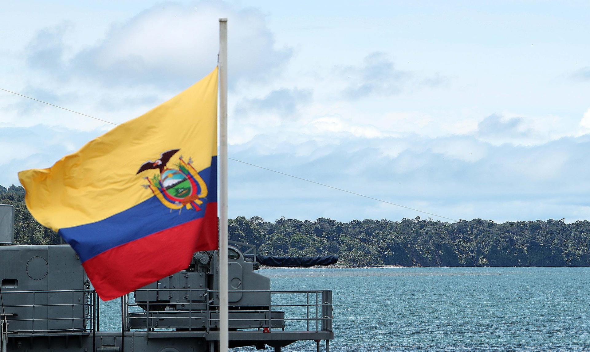 Fotografía de archivo del 14 de septiembre de 2017 de la Base Naval en Bahía Málaga (Colombia). EFE/ Mauricio Dueñas Castañeda