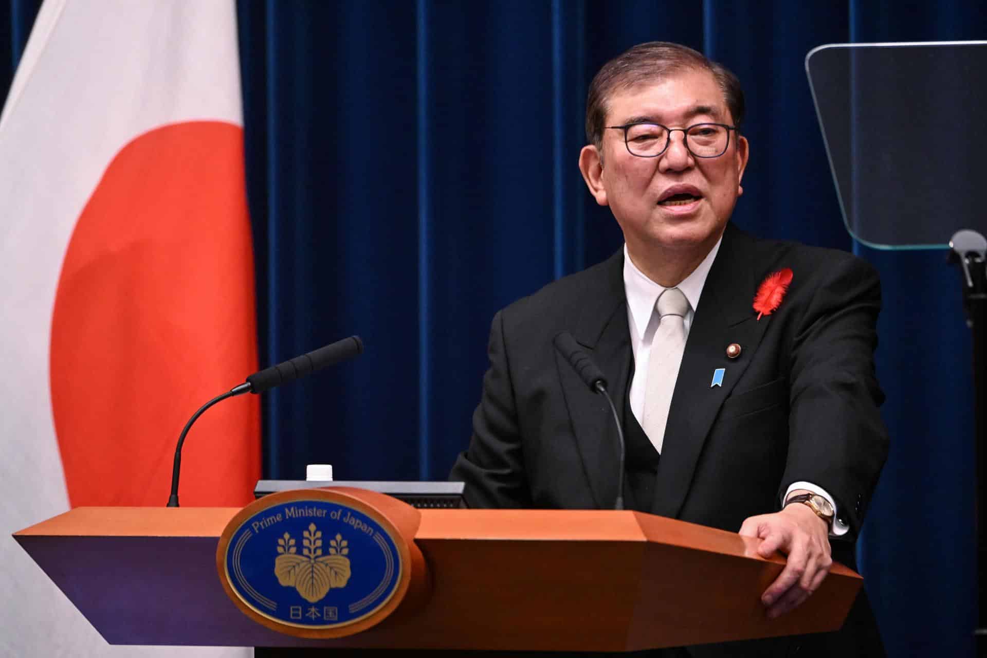 El primer ministro nipón, Shigeru Ishiba, en una imagen de archivo. EFE/EPA/YUICHI YAMAZAKI / POOL