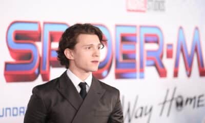 Fotografía de archivo de Tom Holland en la alfombra roja antes del estreno de 'Spider-Man: No Way Home' de Sony Pictures en Los Ángeles, California, EE. UU., El 13 de diciembre de 2021.EFE/EPA/David Swanson