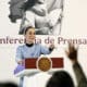 La presidenta de México, Claudia Sheinbaum, habla este jueves durante su conferencia de prensa matutina en Palacio Nacional de la Ciudad de México (México). EFE/José Méndez