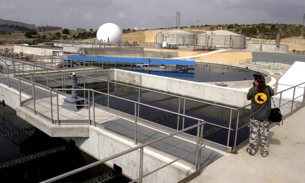 Instalaciones de la EDAR (Estación Depuradora de Aguas Residuales) de Orgegia (Alicante) Archivo EFE/MORELL