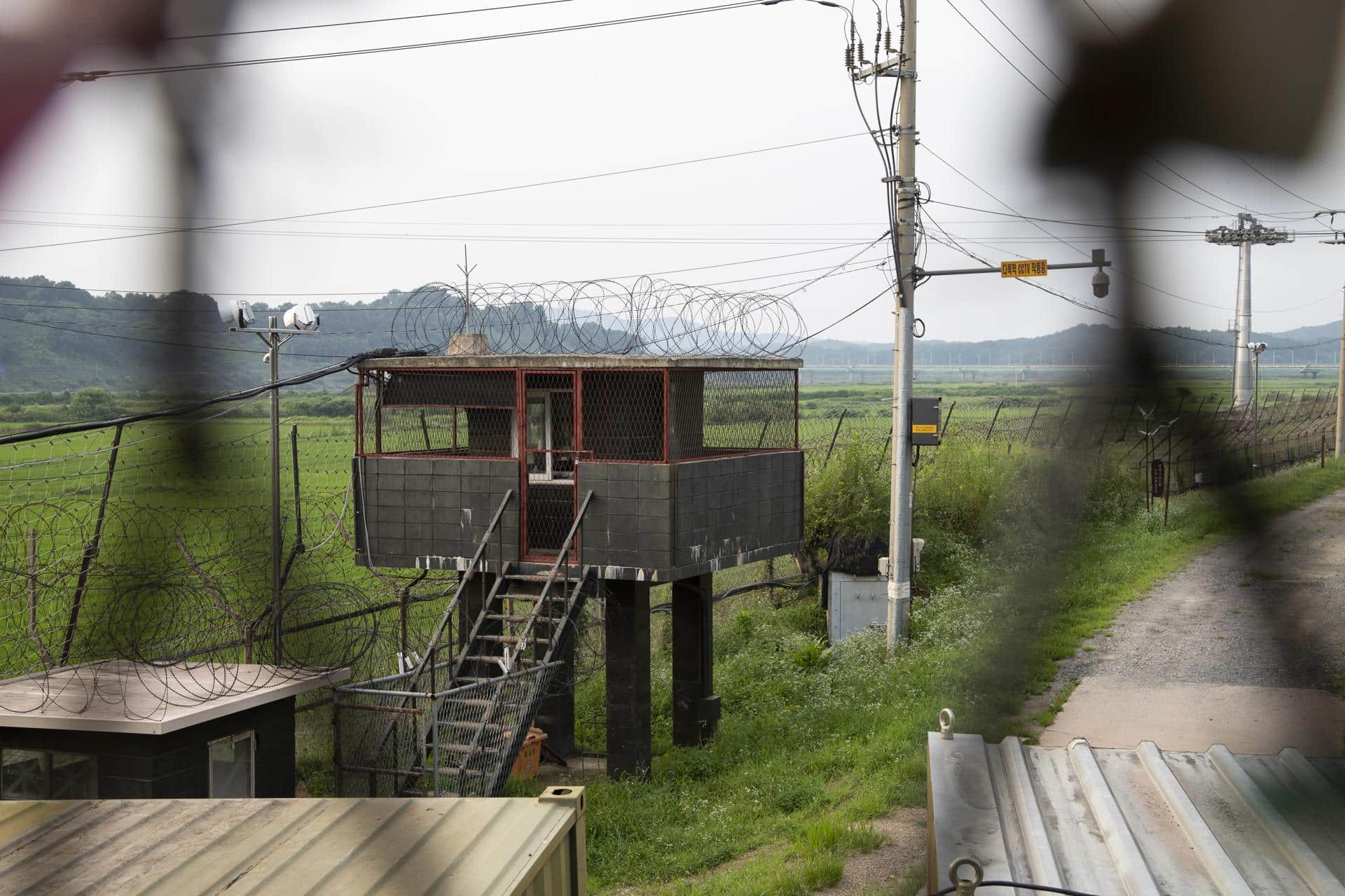 Imagen de archivo de un puesto de control surcoreano en el Parque Imjingak, cerca de la zona desmilitarizada (DMZ) que separa ambas Coreas, en Paju, provincia de Gyeonggi-do, Corea del Sur. EFE/EPA/JEON HEON-KYUN