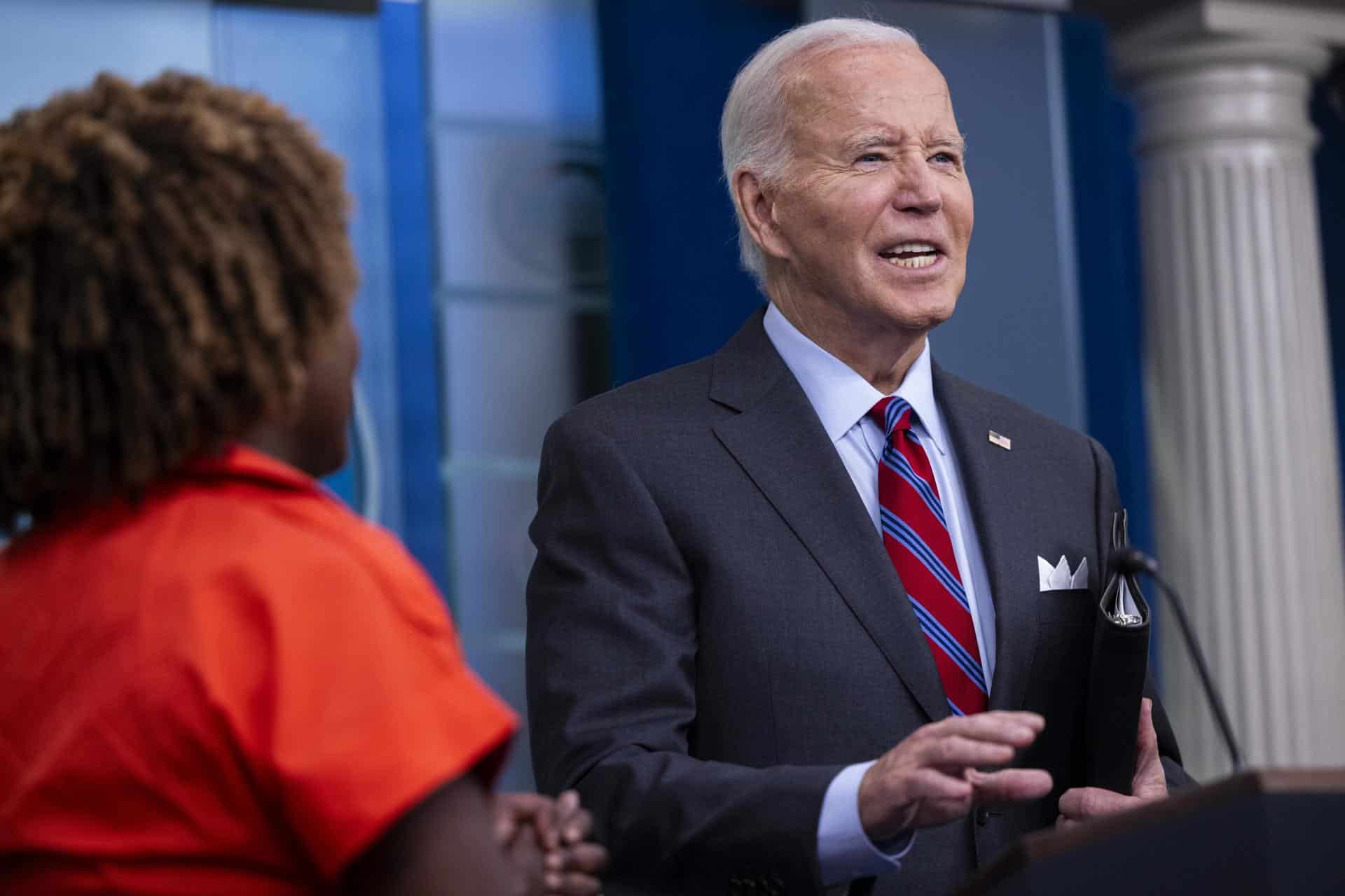 Durante el Gobierno de Joe Biden, la economía en Estados Unidos ha evidenciado solidez, en especial tras la pandemia de la covid-19. EFE/EPA/Shawn Thew