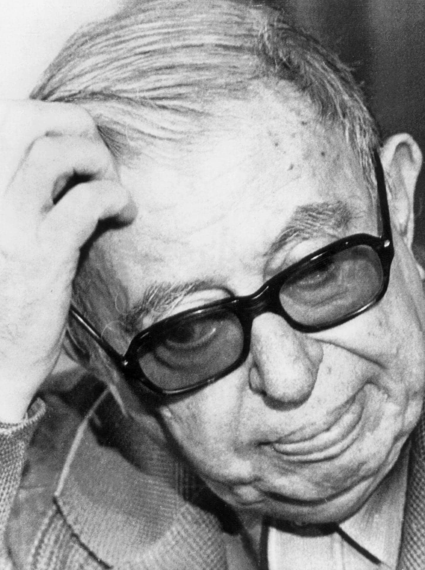 Foto de archivo del filósofo Jean Paul Sartre. EFE/Archivo/UPI.