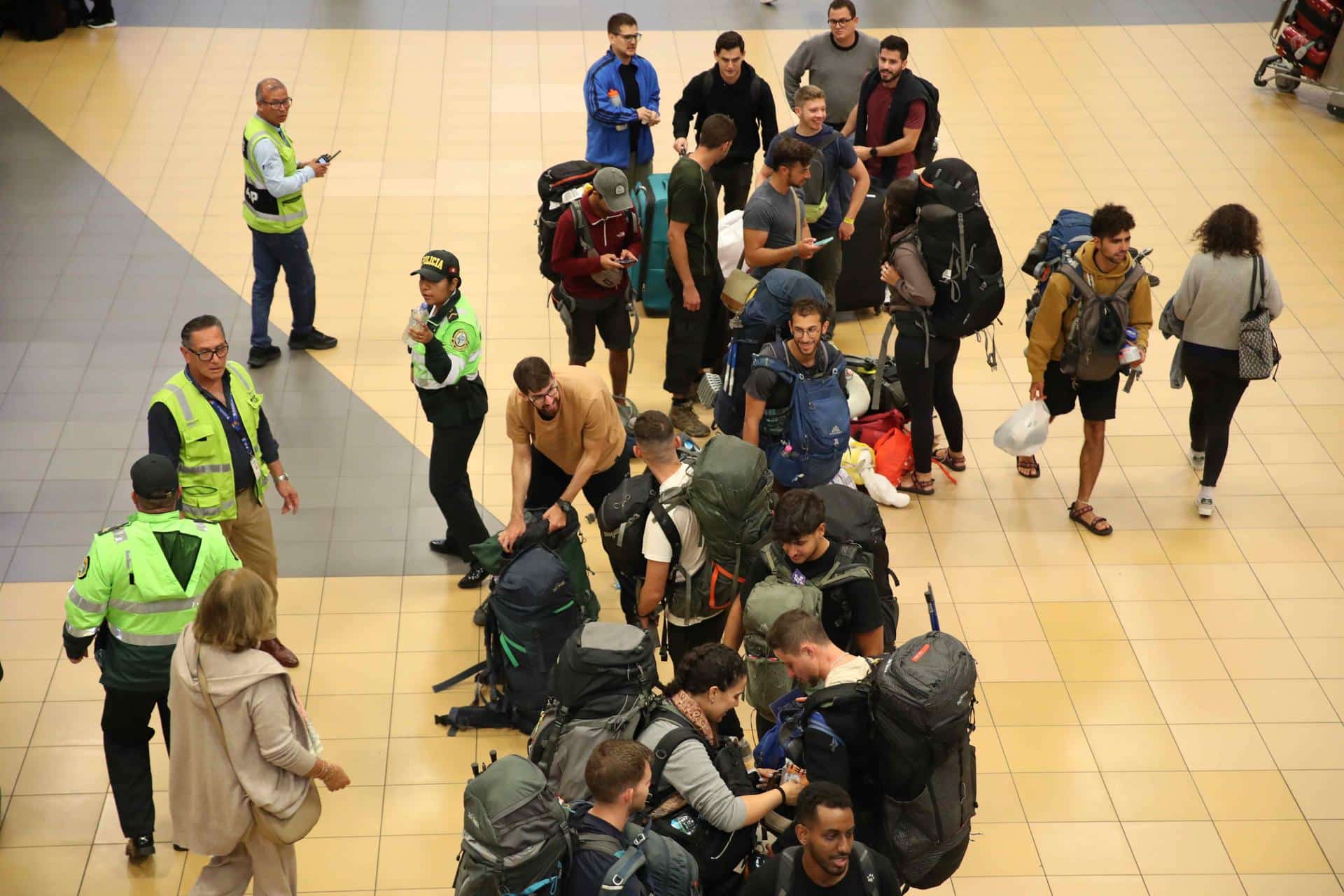 Fotografía del aeropuerto Internacional Jorge Chávez, en Lima (Perú). EFE/Paolo Aguilar