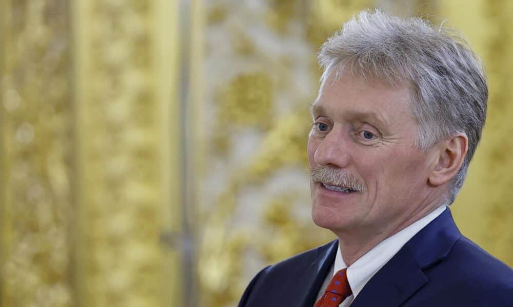 Imagen de Archivo del el portavoz del Kremlin, Dmitri Peskov.
 EFE/EPA/EVGENIA NOVOZHENINA / POOL