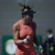 Paula Badosa, durante el torneo de tenis de Pekín. EFE/EPA/ANDRES MARTINEZ CASARES