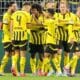 Los jugadores del Borussia Dortmund celebran un gol durante un partido de la Liga de Campeones, en una foto de archivo. EFE/EPA/FRIEDEMANN VOGEL