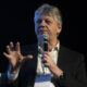 El secretario de Estado de Medio Ambiente de Mato Grosso do Sul, Jaime Verruck, habla durante el segundo día del II Foro Latinoamericano de Economía Verde, este miércoles en São Paulo (Brasil). EFE/ Isaac Fontana