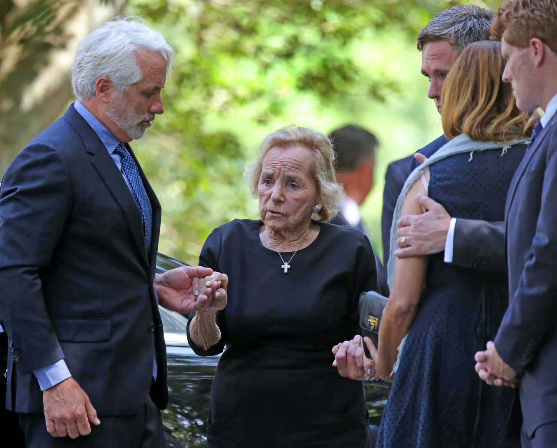 Fotografía de archivo de Ethel Kennedy, la viuda del senador Robert F. Kennedy. EFE/EPA/David L. Ryan / The Boston Globe