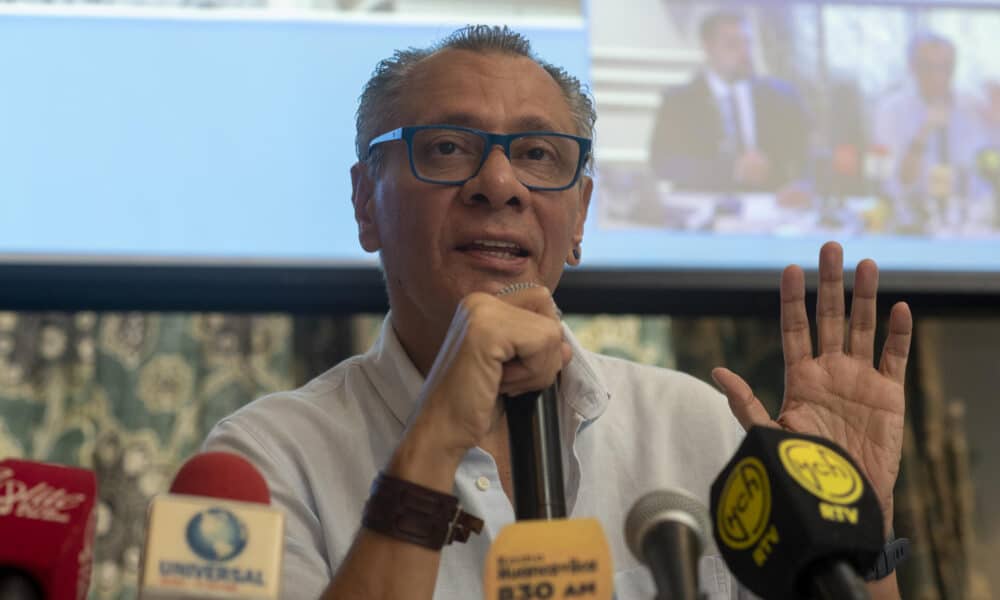 El exvicepresidente de Ecuador Jorge Glas en una fotografía de archivo. EFE/Mauricio Torres