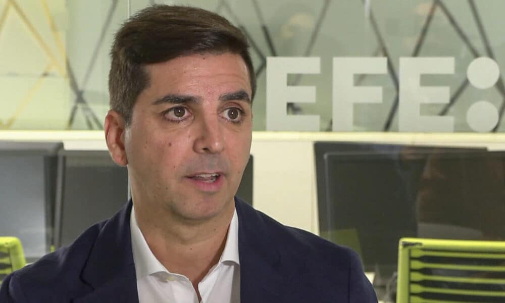 Francis Hernández, quien fuera coordinador de las categorías inferiores de la selección española durante seis años, durante una entrevista con EFE. EFE/ EFE TV