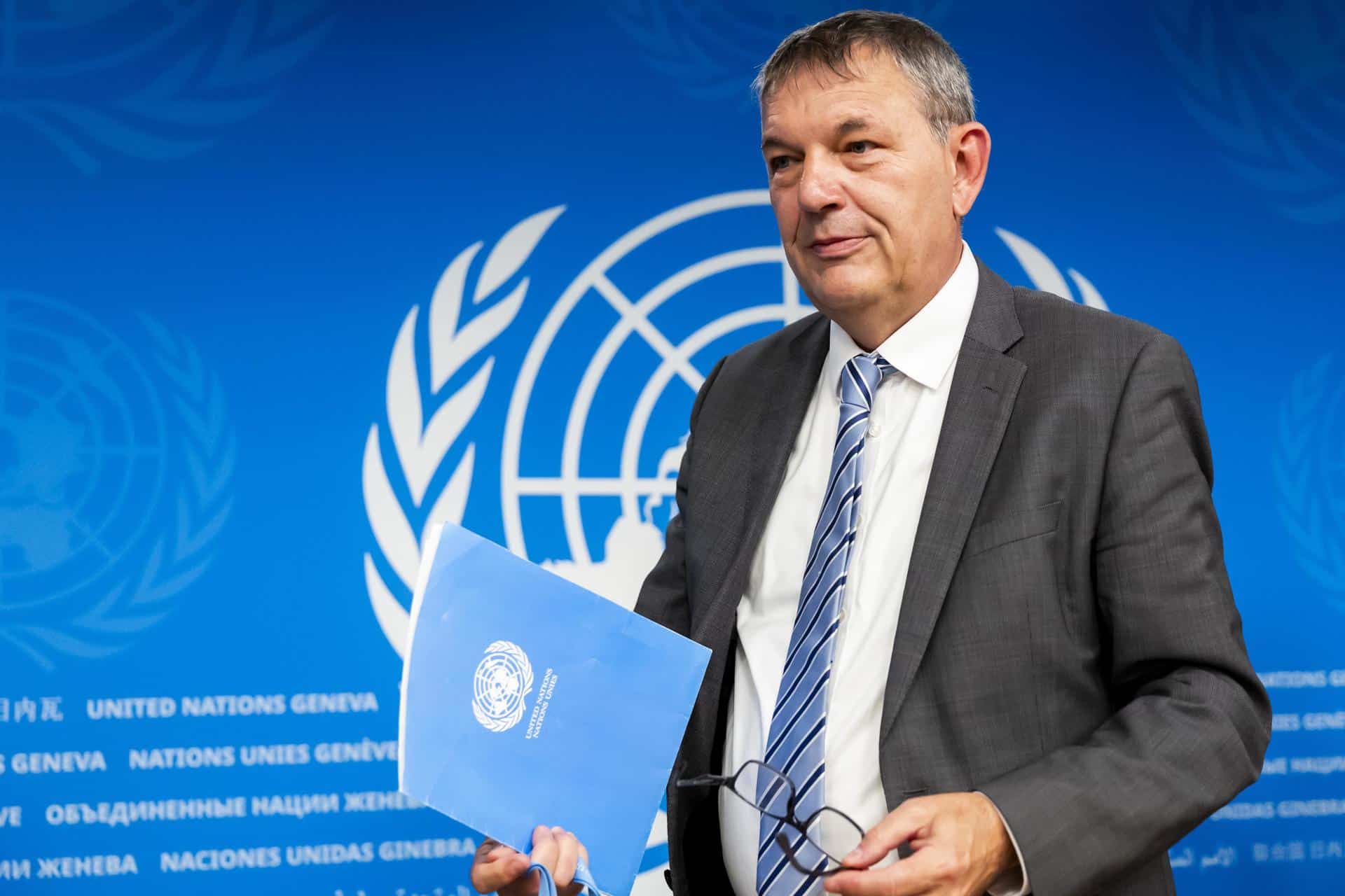 Imagen de Archivo del jefe de la agencia de la ONU para los Refugiados Palestinos (UNRWA), Philippe Lazzarini.
EFE/EPA/SALVATORE DI NOLFI