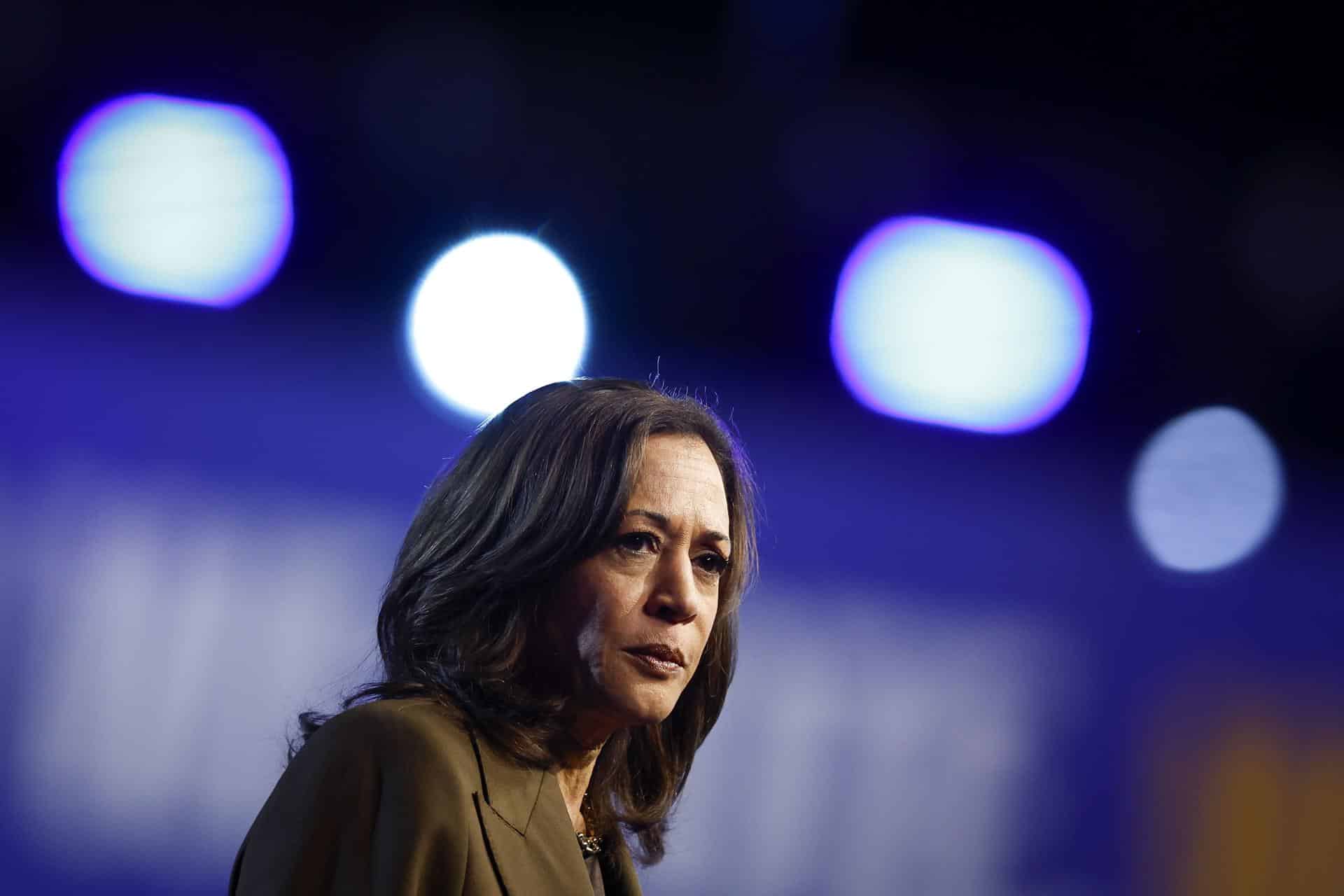 Foto de archivo de la vicepresidenta y candidata presidencial de EE.UU. Kamala Harris. EFE/EPA/CAROLINE BREHMAN