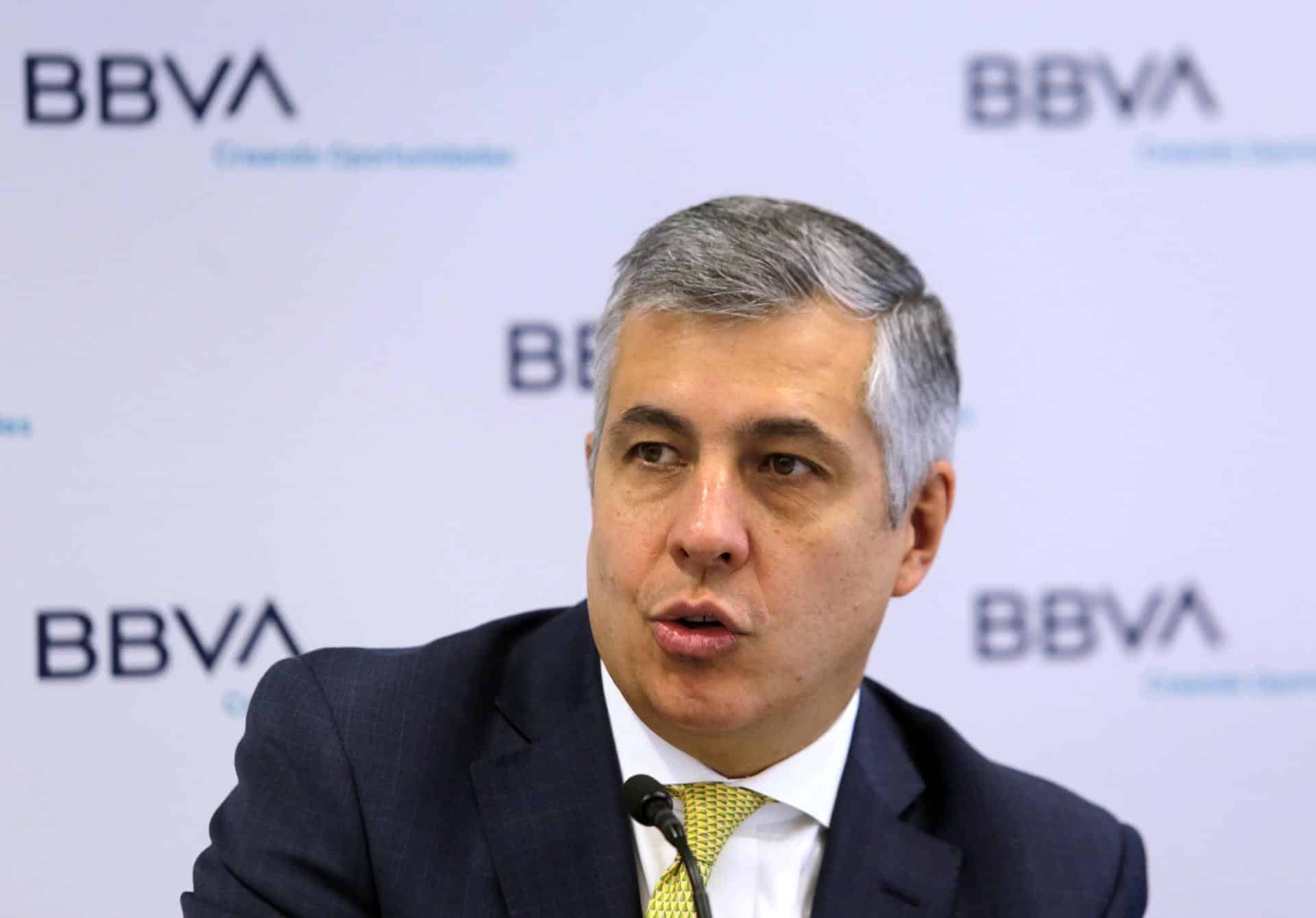 Imagen de archivo de economista jefe de BBVA México, Carlos Serrano. EFE/ Mario Guzmán