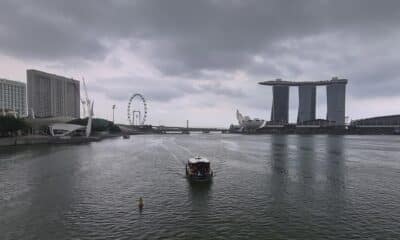 Fotografía de archivo de la bahía de la Marina en Singapur. 
EFE/EPA/WALLACE WOON