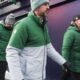 Fotografía de archivo de Aaron Rodgers, 'quarterback' de los New York Jets. EFE/EPA/CJ GUNTHER