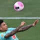 Igor Jesus, de la selección brasileña, entrena en el estadio Valmir Campelo Bezerra, en Brasilia, con miras al juego ante Perú. EFE/ Andre Borges