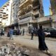 Edificios dañados por un ataque israelí en Beirut. EFE/EPA/WAEL HAMZEH