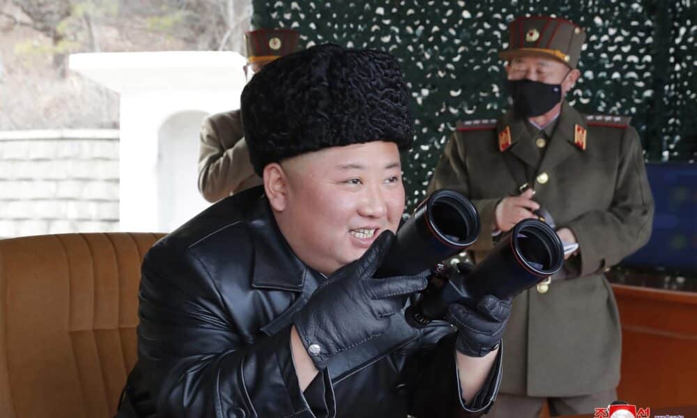 Foto de archivo del líder norcoreano, Kim Jong-un, en un acto de su ejército. EFE/EPA/YONHAP SOUTH KOREA OUT[SOUTH KOREA OUT]