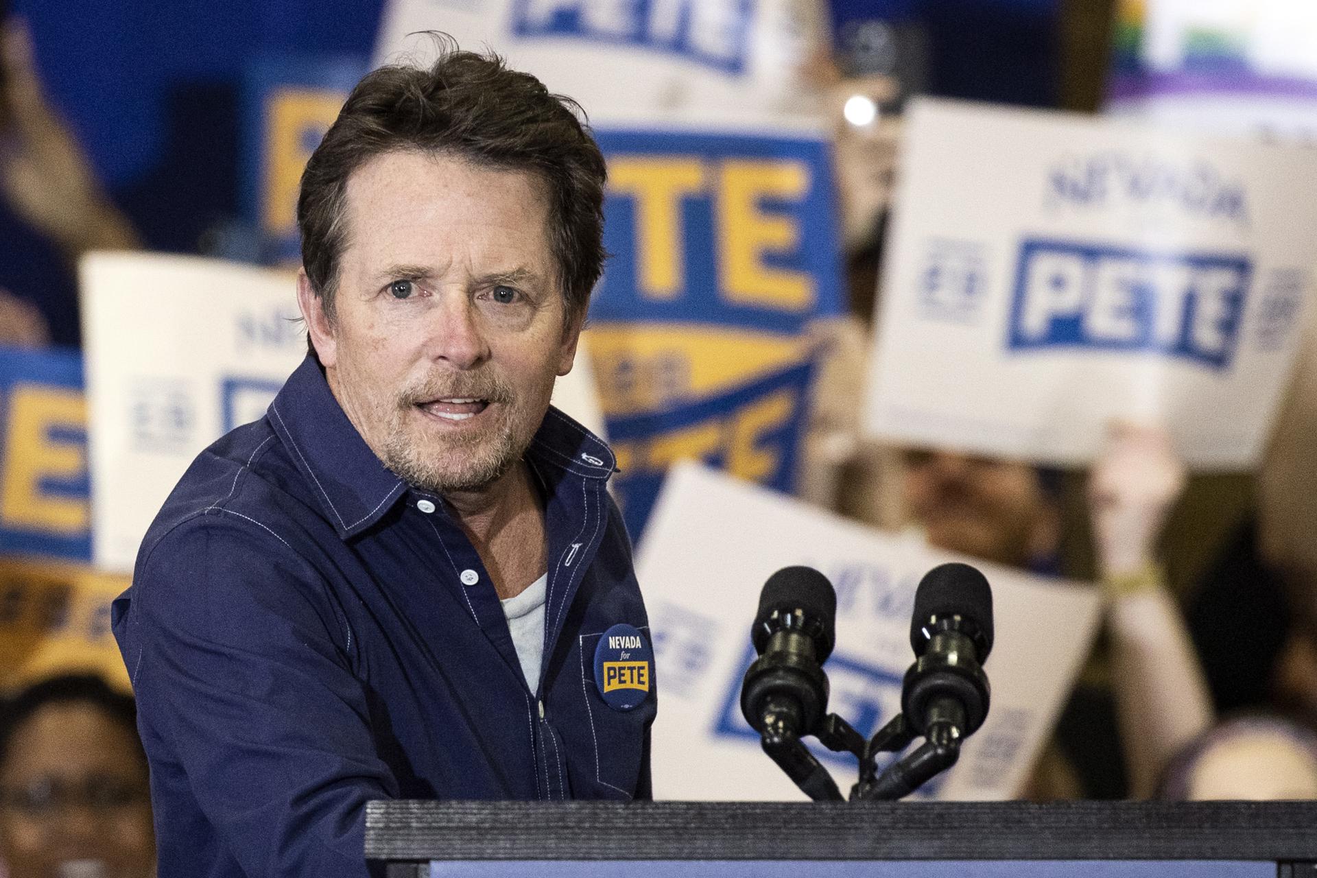 Fotografía de archivo del actor Michael J. Fox. EFE/Etienne Laurent