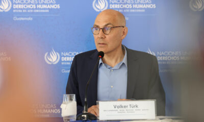 Imagen de archivo del alto comisionado de Naciones Unidas para los Derechos Humanos, Volker Türk, durante una rueda de prensa. EFE/ Mariano Macz