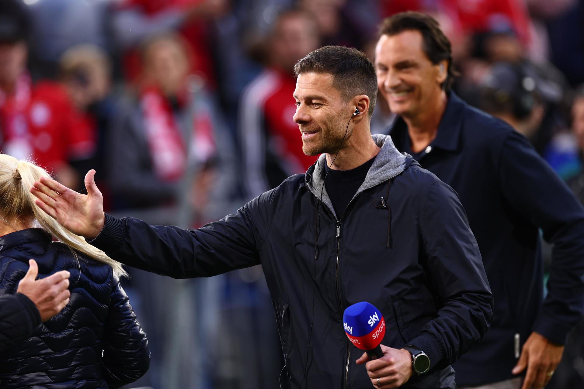 El entrenador del Leverkusen, Xabi Alonso EFE/EPA/ANNA SZILAGYI