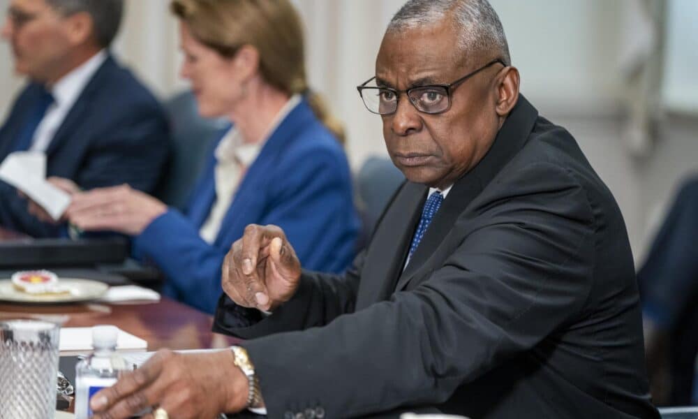 El secretario de Defensa de Estados Unidos, Lloyd Austin, en una imagen de archivo. EFE/EPA/SHAWN THEW