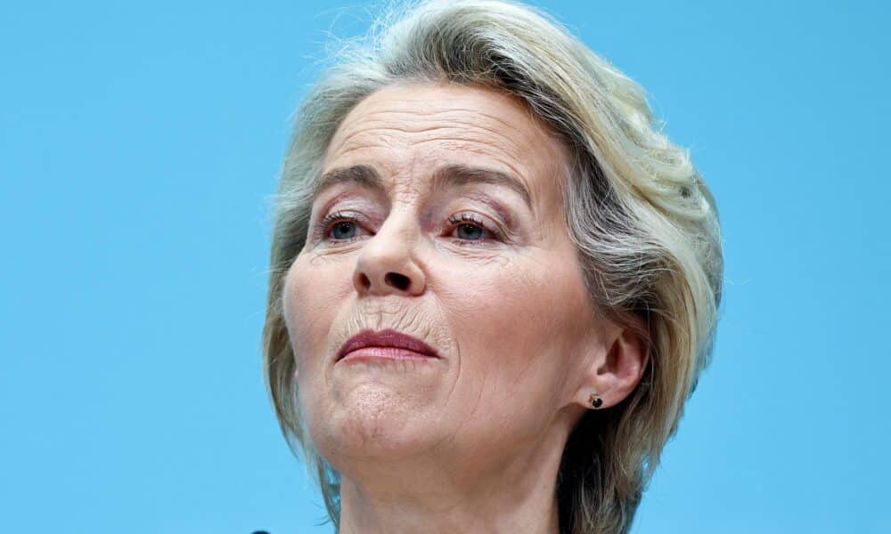 En la imagen de archivo, la presidenta de la Comisión Europea, Ursula von der Leyen. EFE/EPA/FILIP SINGER