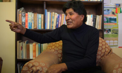 Fotografía de archivo del expresidente boliviano Evo Morales (2006-2019). EFE/Luis Gandarillas